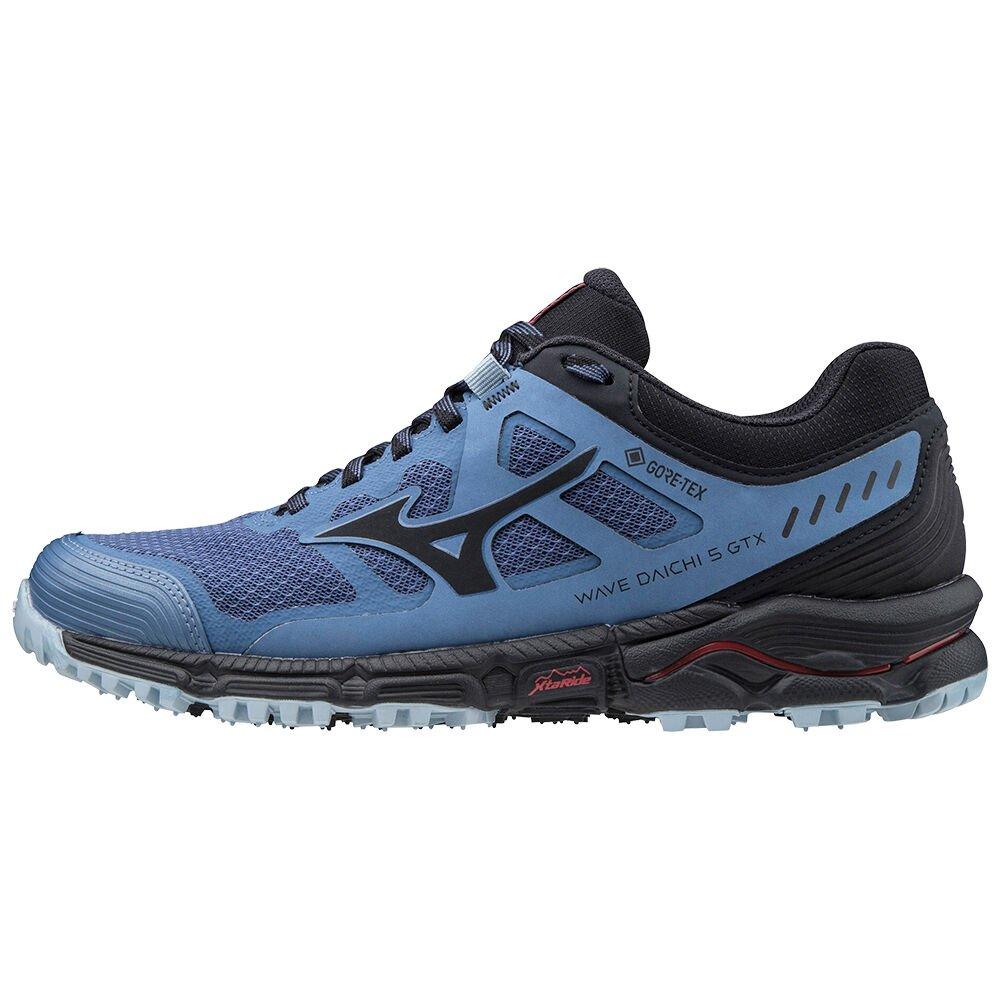 Mizuno Men's Trail Running Shoes Wave Daichi 5 GTX Blue - ROFDKPY-04